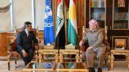 بارزاني: أتمنى أن تنقل نتائج...