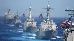 مناورات بحرية مشتركة بين جيش...