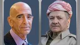 اتصال هاتفي بين بارزاني والمبعوث...