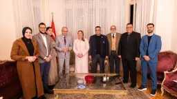 السفير التركي في القاهرة يبحث...