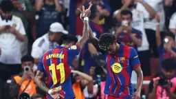 برشلونة يحسم الكلاسيكو ويتوج بكأس...