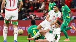 رجل مباراة المغرب والسنغال في...