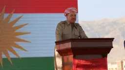 بارزاني: انتصار البيشمركة على داعش...