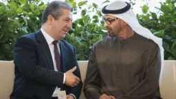 رئيس حكومة كردستان يلتقي بن...