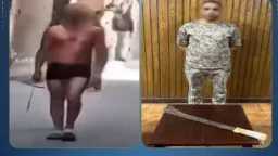ضبط عاطل ظهر عاريا بسلاح...