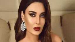 سيرين عبد النور تحتفل بعيد...