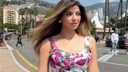 ميرنا جميل تخطف الأنظار بإطلالة...