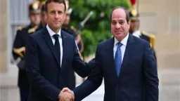 السيسي وماكرون يشهدان افتتاح المقر...