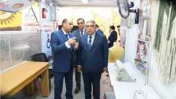 وزير العمل ومحافظ الدقهلية يفتتحان...